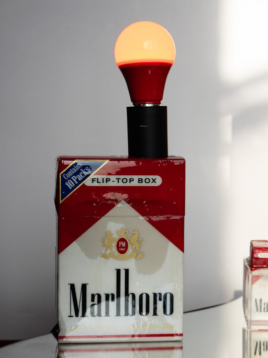 MARLBORO LAMP |  RESIN COVERED BOX LAMP